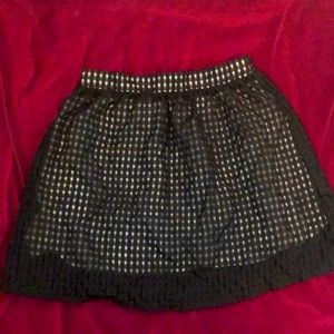 Black and White Skirt